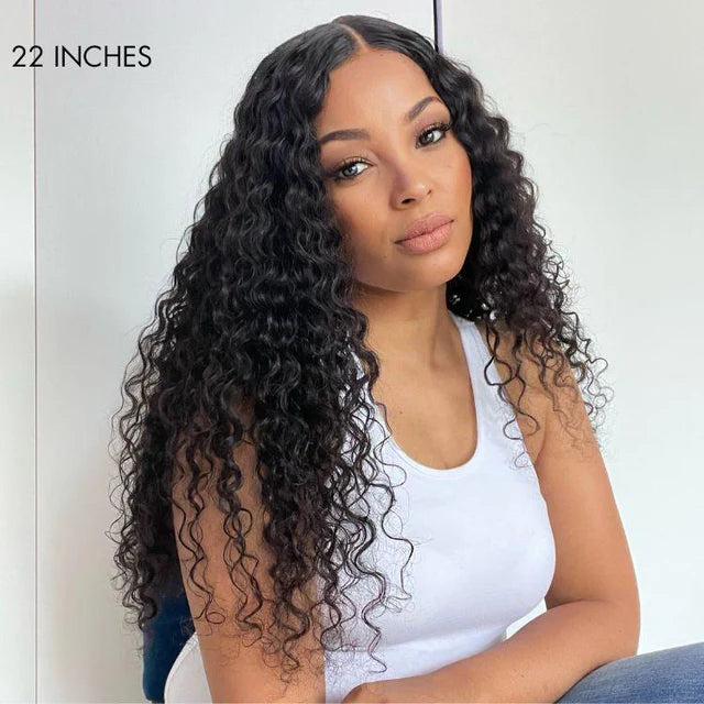 Deep Wave Glueless 13x4 Frontal Lace Wig