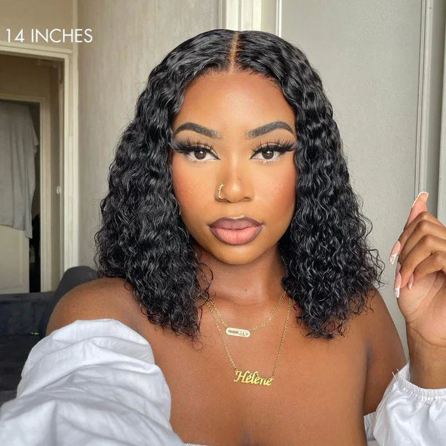 Deep Wave Glueless 13x4 Frontal Lace Wig