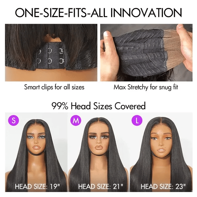Wig PartingMax Brown Highlights Funmi Curly 7x6 Closure HD Lace Glueless Wig Pre Cut Lace