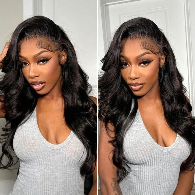 Nature Max Loose Body Wave Ear-to-ear Glueless 13x6 13x4 Frontal HD Lace C Part Wig